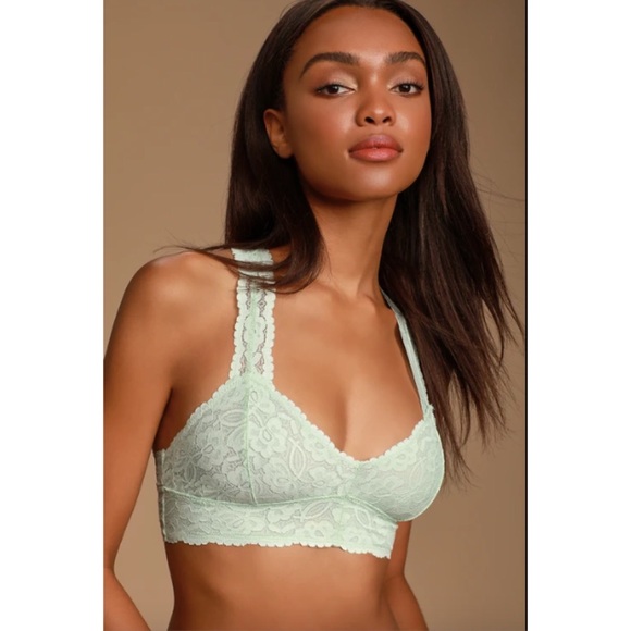 Free People Other - NWT Free People Galloon Lace Racerback Bralette
